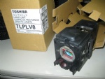 Toshiba TLPLV8 projector replacement lamp bulb